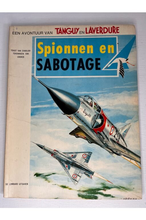 Tanguy en Laverdure | Spionnen en sabotage, 1e druk Lombard - 1970