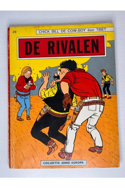 Chick Bill de Cow-Boy | De rivalen, Collectie Jong Europa (29), 1e druk 1965