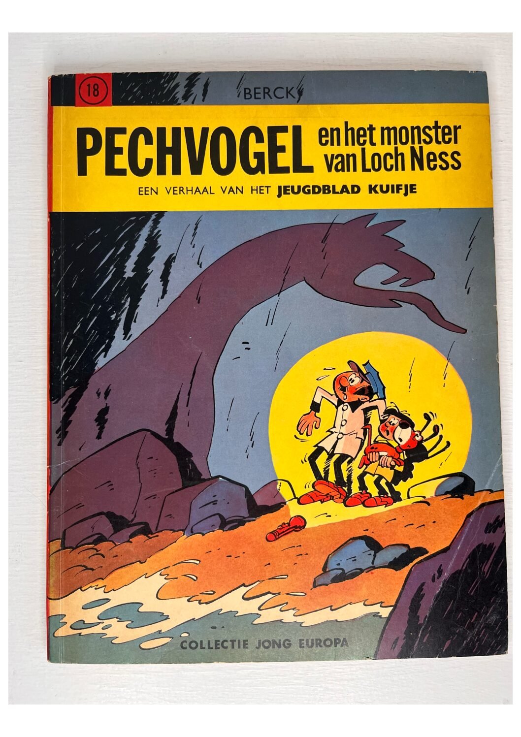 Pechvogel | Het monster van Lochness, Collectie Jong Europa (18), 1e druk 1963