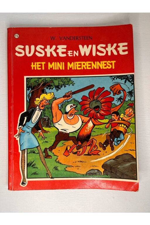 Suske en Wiske | Het mini mierennest - 1e druk - 4-kleurenreeks - 1967