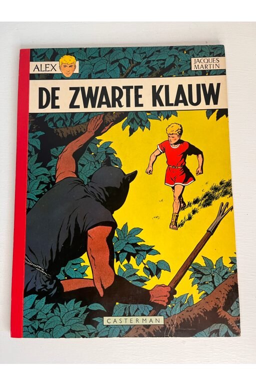 Alex | De zwarte klauw - 1e druk - linnen druk - 1968