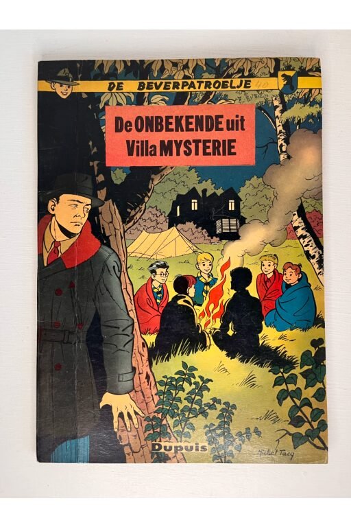 De beverpatroelje | De onbekende uit villa mysterie - 1e druk -1958