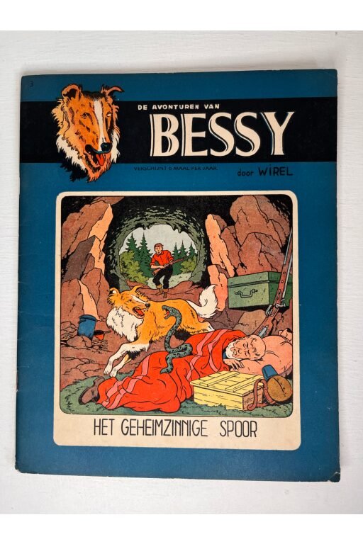 Bessy | Het geheimzinnige spoor - 1e druk - 1954