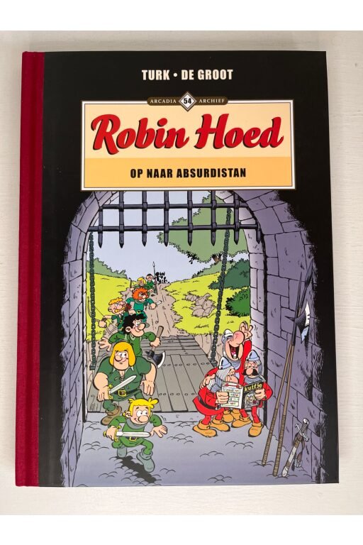Robin Hoed | Op naar absurdistan | Luxe uitgave met ex-libris