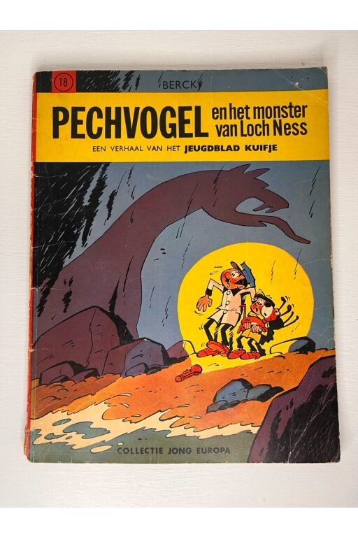 Pechvogel | En het monster van Loch Ness - Coll. Jong Europa (18) - 1e druk - 1963