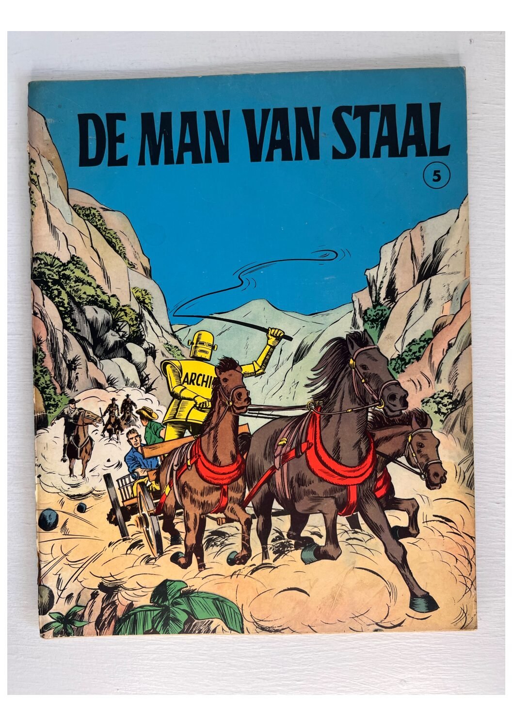 De man van staal | Overval op de postwagen