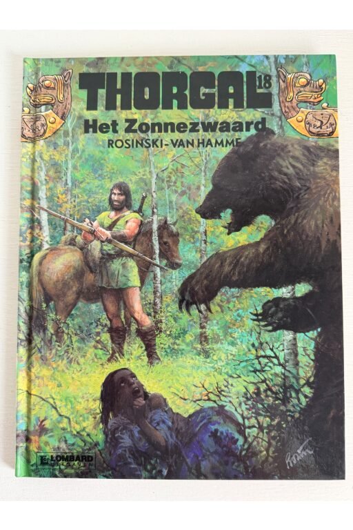 Thorgal | Het zonnezwaard (met folder) - HC - 1e druk - 1992