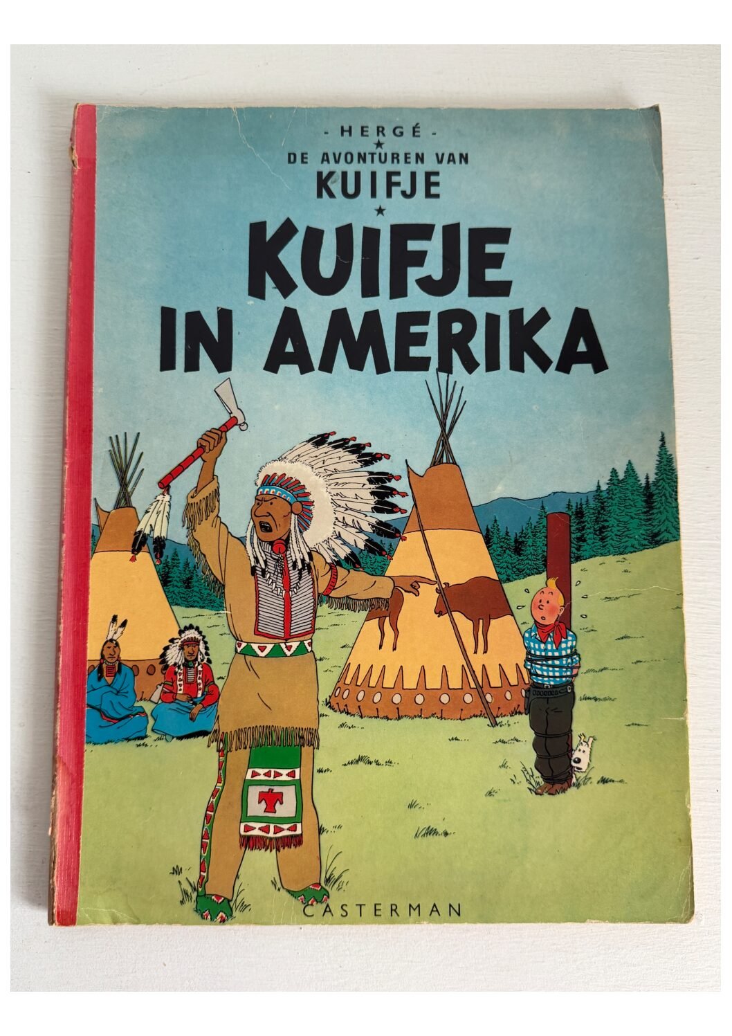 Kuifje | Kuifje in Amerika - Ottens A63IIIa -1963