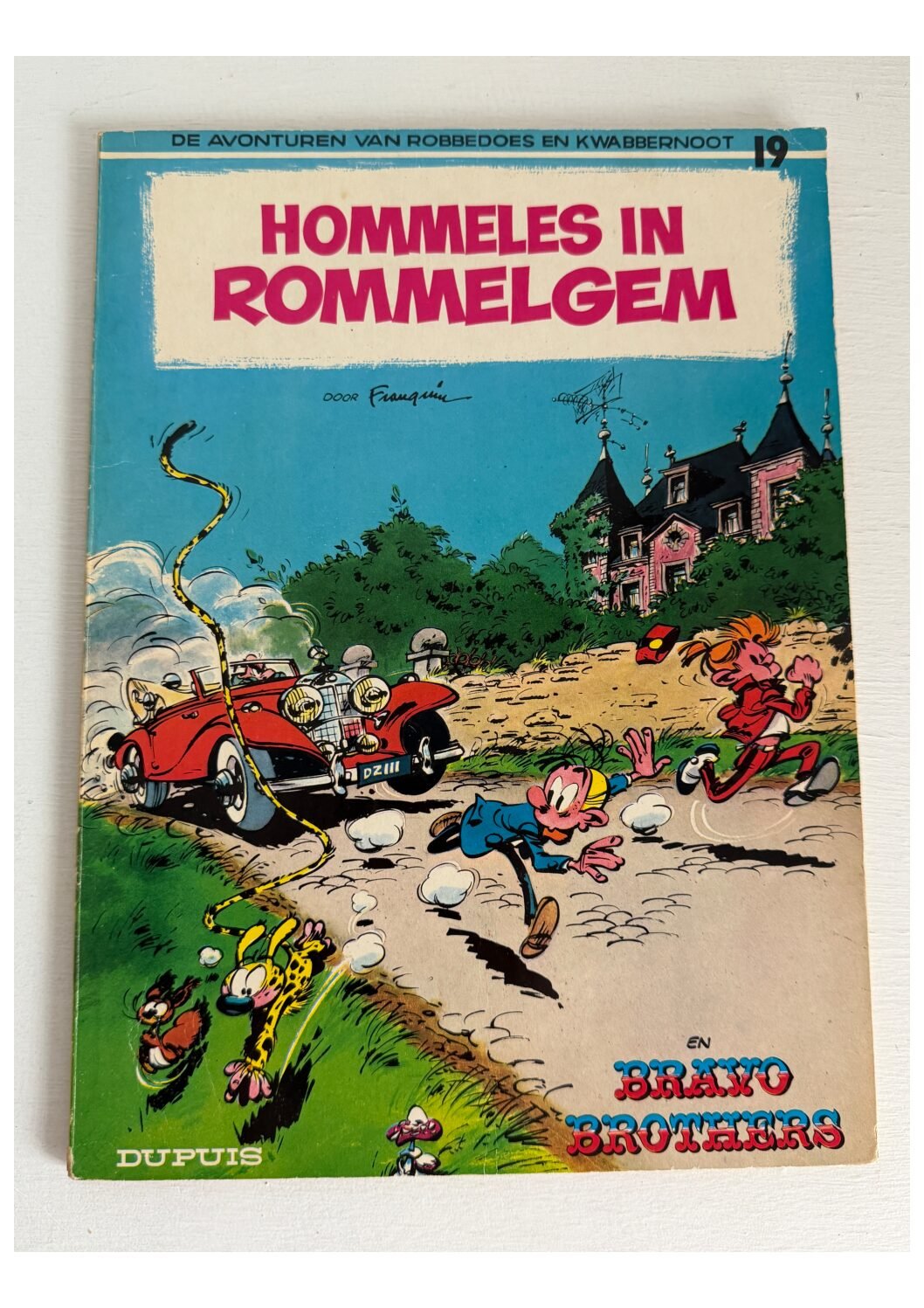 Robbedoes en Kwabbernoot 19 | Hommeles in Rommelgem - 1e druk - 1969