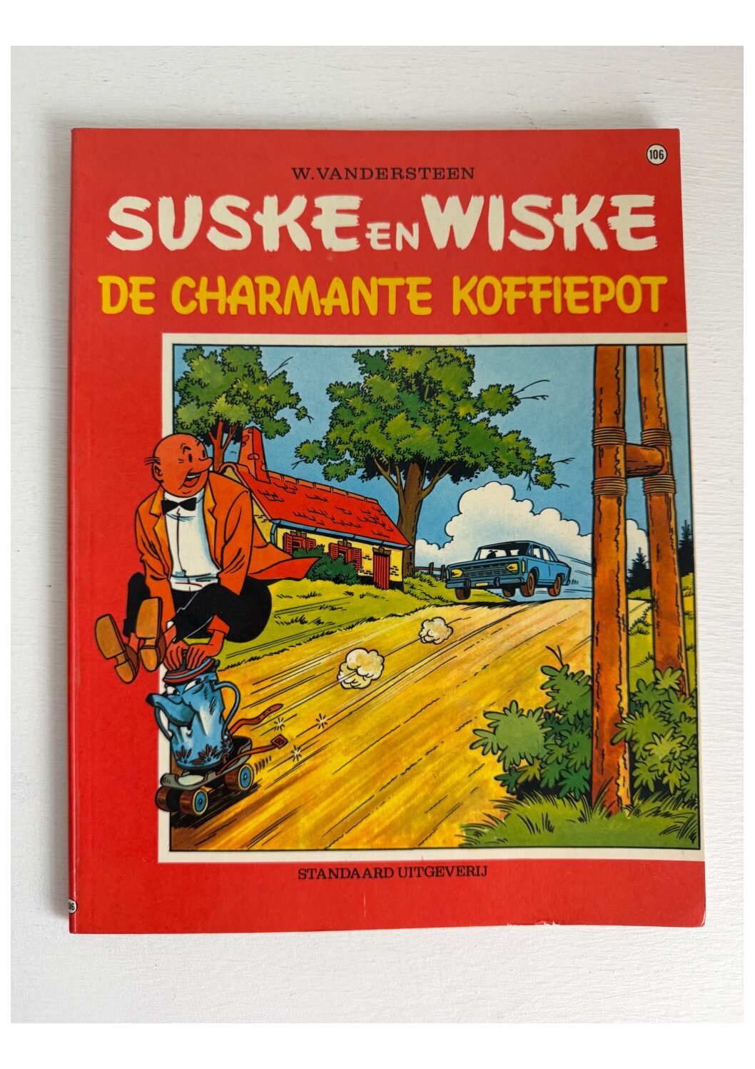 Suske en Wiske 106 | De charmante koffiepot - 1e druk - 1970