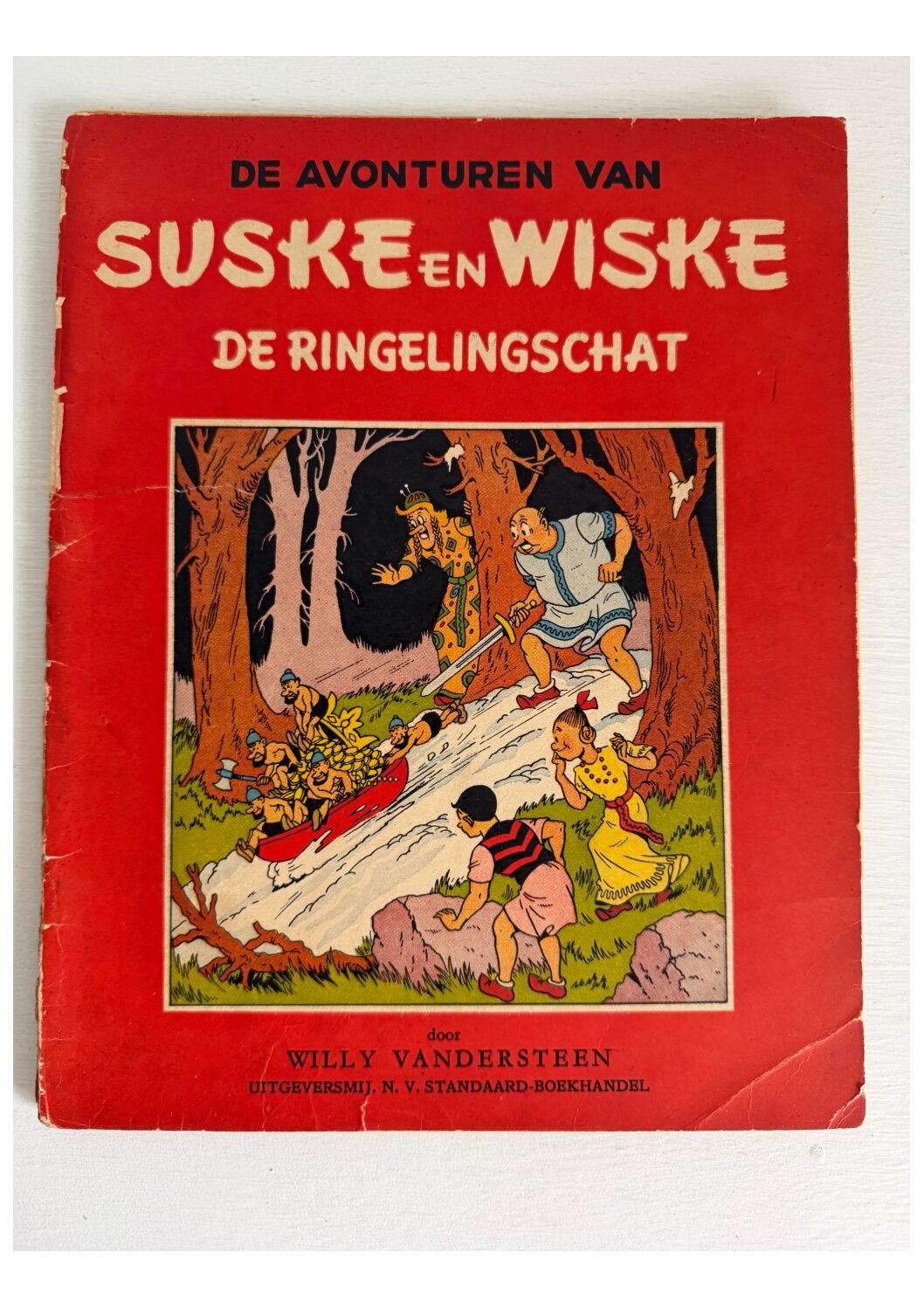 Suske en Wiske 13 | De Ringelingschat - 1955