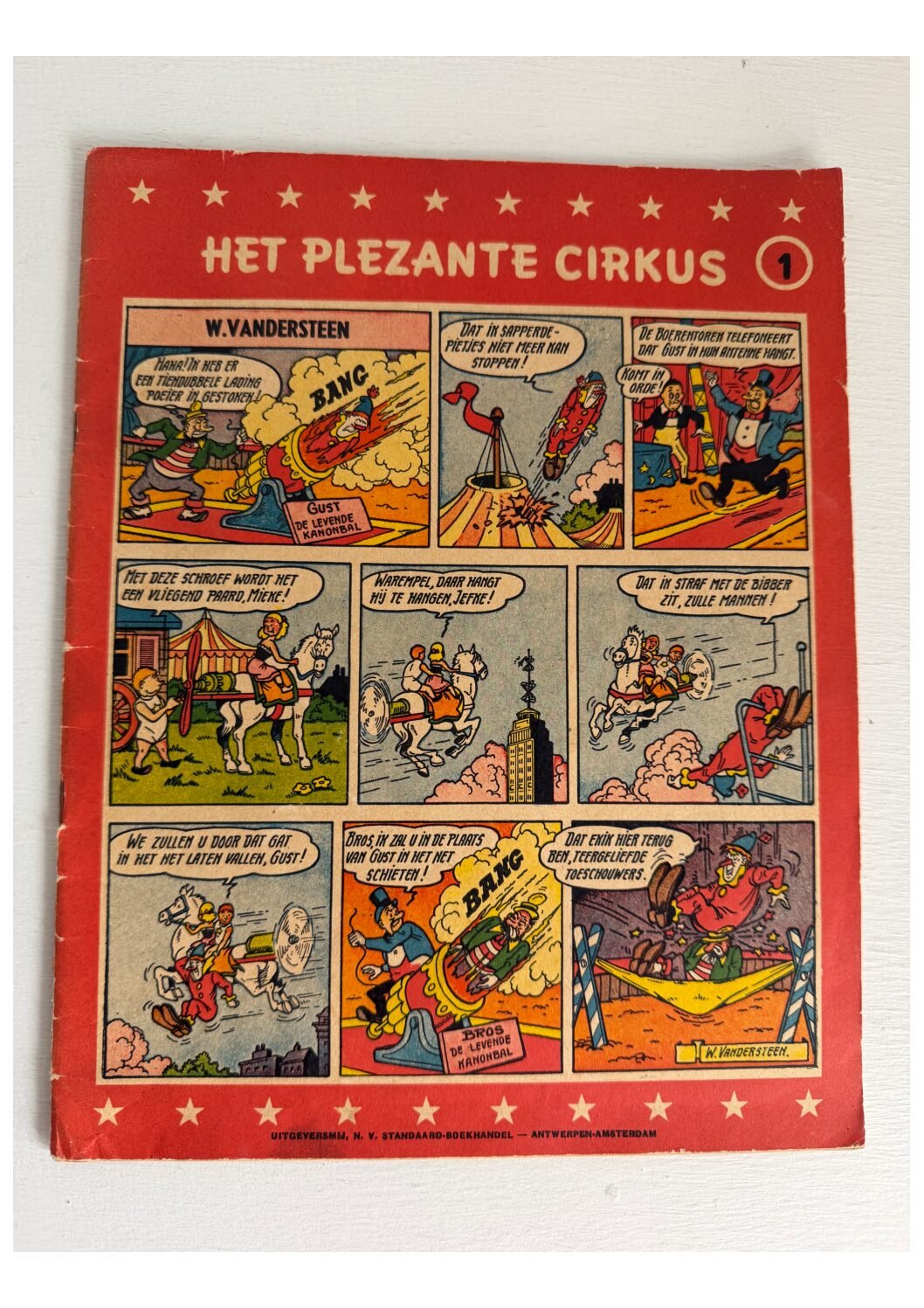 Suske en Wiske | Het plezante cirkus - 1e druk - 1958