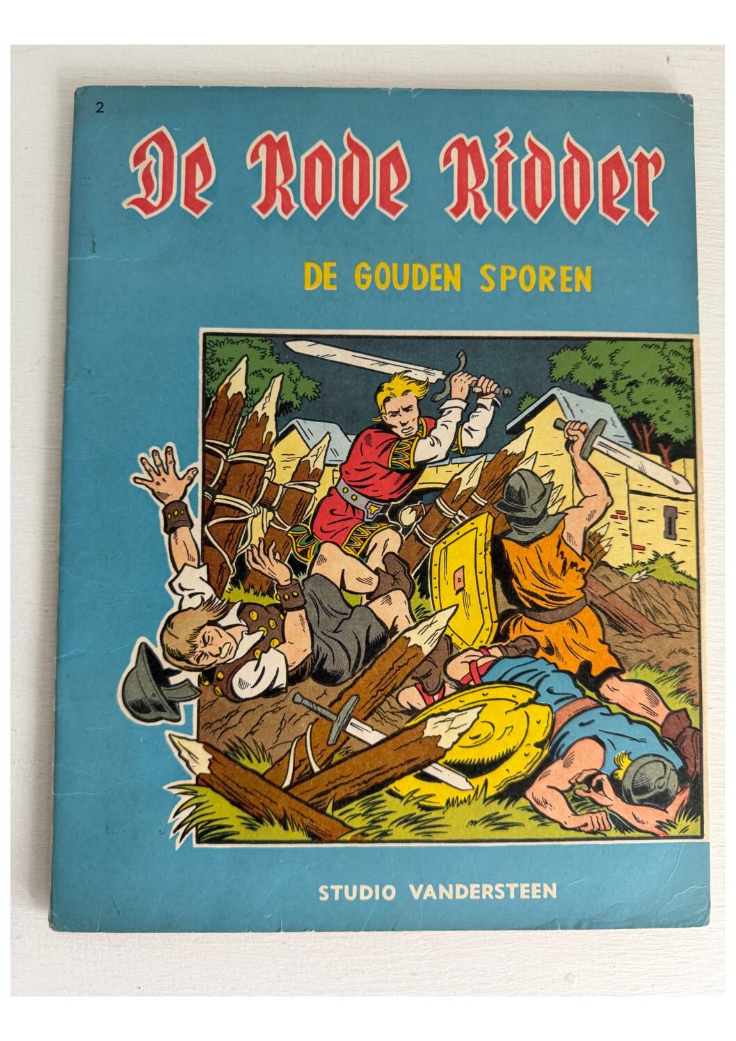 De Rode Ridder | Gouden sporen - 1e druk - 1960