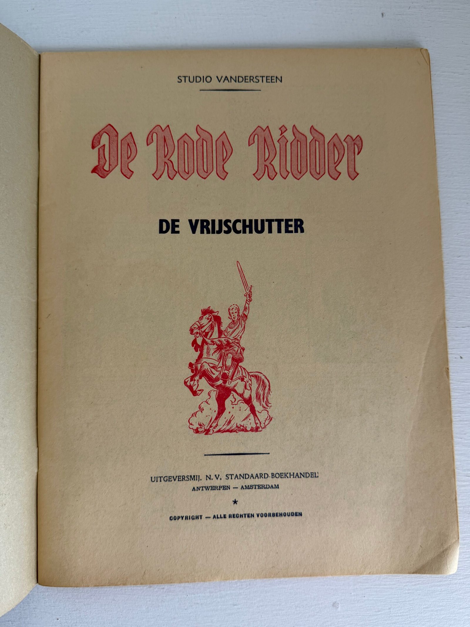 de rode ridder | de vrijschutter de rode ridder | de vrijschutter